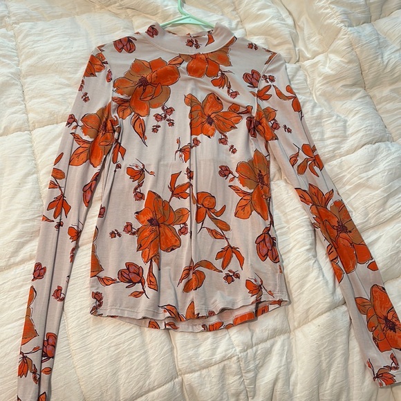 free people mock-neck tunic - Picture 1 of 3